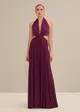 Vestido Longo Decote Frente Unica