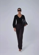 Calça Reta Bolso Faca