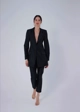 Calça Cos Plissado com Bolsos