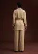 Calça Detalhe Bolso e Pesponto