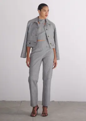 Calça Micro Xadrez