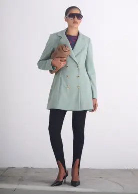 Blazer Alongado Twill