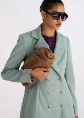 Blazer Alongado Twill