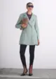 Blazer Alongado Twill