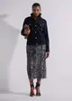 Jaqueta Jeans Acinturada