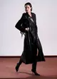 Trenchcoat Croco Com Faixa