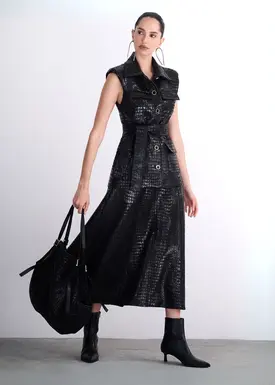 Saia Midi Croco