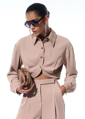 Camisa Barra Assimetrica