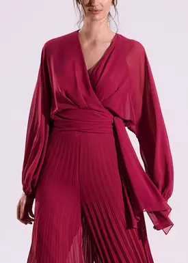 Blusa Manga Longa Amarração