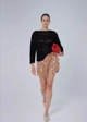 Blusa Manga Longa Tule Textura