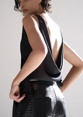 Blusa Costas Degagê