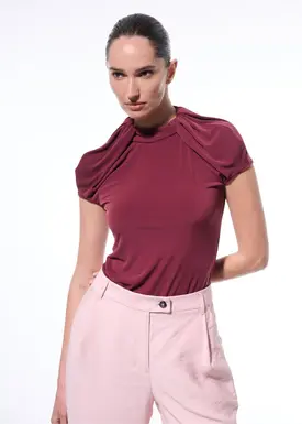 Blusa Gola Franzida