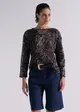 Blusa Tule Decote Canoa