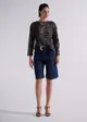 Blusa Tule Decote Canoa
