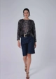 Blusa Tule Decote Canoa