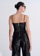 Blusa Acinturada Croco