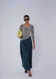 Blusa Estampada Croco