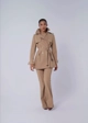 Casaco Trench Com Faixa