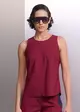 Blusa Recorte Pesponto