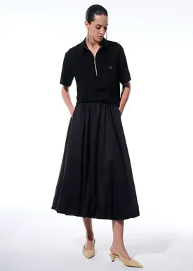 Blusa Gola Polo Com Ziper