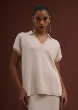 Blusa Gola Polo Tricot