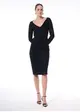 Vestido Em Tule Textura