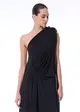 Vestido Longo Ombro Bordado