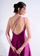 Vestido Longo Cosert Plissado