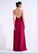 Vestido Longo Alça Bordada