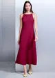 Vestido longo Com Cinto