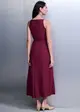 Vestido longo Com Cinto