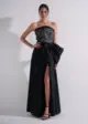Vestido Longo com Laço