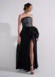 Vestido Longo com Laço