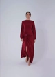 Vestido Mullet Fivela Strass