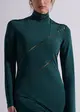 Vestido Assimétrico Bordado Ilusion