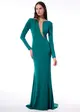 Vestido Longo Costas Bordadas