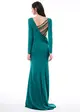 Vestido Longo Costas Bordadas