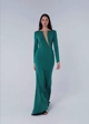 Vestido Longo Costas Bordadas