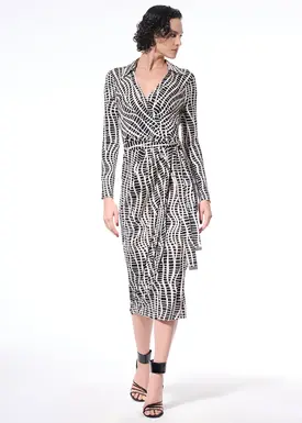 Vestido Midi Com Amarração