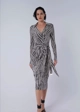 Vestido Midi Com Amarração