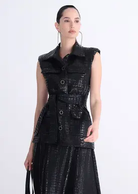 Maxi Colete Croco