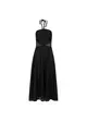 Vestido Longo Crochê Amarração