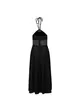 Vestido Longo Crochê Amarração