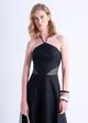 Vestido Longo Crochê Amarração