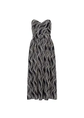 Vestido Midi C/ Cinto sem Alça