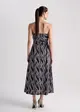 Vestido Midi C/ Cinto sem Alça