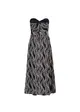 Vestido Midi C/ Cinto sem Alça