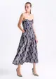 Vestido Midi C/ Cinto sem Alça
