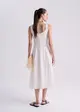 Vestido Midi com Bolso Cargo