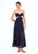Vestido Midi Detalhes Vazado